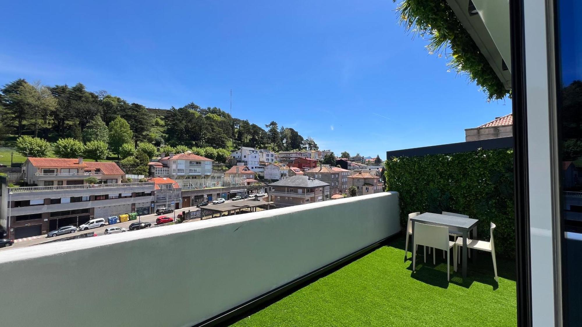 La Terraza Del Atico Con Parking Incluido Apartment Vigo Exterior photo